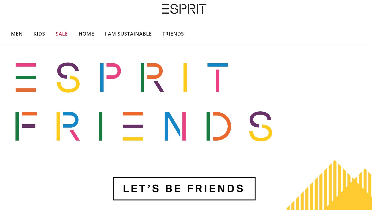 ESPRIT Friends werden und viele exklusive Vorteile erhalten